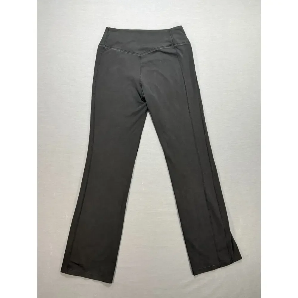 Nike Dri-FIT Women’s Medium Black Bootcut Yoga Pants Flare Leg 31' Inseam